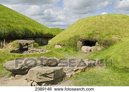 Megalith at burial place, Knowth, Boyne Valley, County Meath, Leinster, Ireland View Large Photo Image Stock Photograph - Megalith at burial place, Knowth, Boyne Valley, County Meath, Leinster, Ireland . Fotosearch