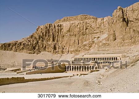 Mortuary Temple of Hatshepsut, Luxor, Egypt View Large Photo Image Stock Photo - Mortuary Temple of Hatshepsut, Luxor, Egypt . Fotosearch