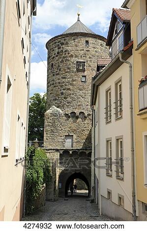 Nicolai Tower, Bautzen, Saxony, Germany, Europe View Large Photo Image Stock Image - Nicolai Tower, Bautzen, Saxony, Germany, Europe . Fotosearch