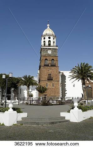 Nuestra Senora de Guadalupe and Plaza de la Constitucion, Teguise, Lanzarote, Canary Islands, Spain, Europe View Large Photo Image Stock Photography - Nuestra Senora de Guadalupe and Plaza de la Constitucion, Teguise, Lanzarote, Canary Islands, Spain, Europe . Fotosearch