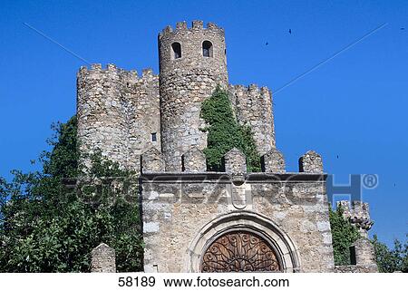 Old ruins of castle, Cadalso De Los Vidrios, Madrid, Spain View Large Photo Image Stock Photo - Old ruins of castle, Cadalso De Los Vidrios, Madrid, Spain . Fotosearch