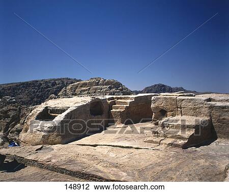 Old ruins of steps of place of sacrifice, Jordan View Large Photo Image Stock Image - Old ruins of steps of place of sacrifice, Jordan . Fotosearch