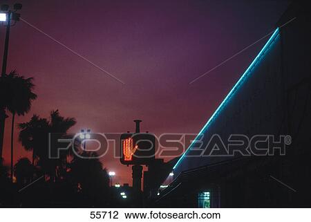 Pedestrian crossing traffic light at night, Miami Beach, Florida, USA View Large Photo Image Stock Image - Pedestrian crossing traffic light at night, Miami Beach, Florida, USA . Fotosearch