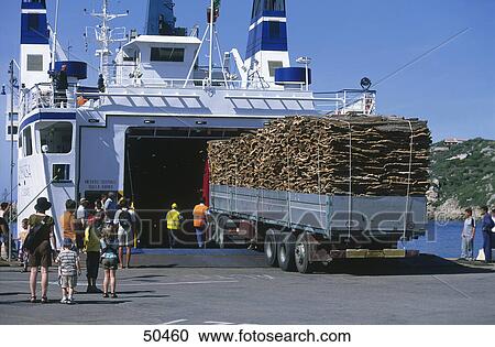 People and truck at harbor, Santa Teresa Gallura, Sardinia, Italy View Large Photo Image Stock Image - People and truck at harbor, Santa Teresa Gallura, Sardinia, Italy . Fotosearch