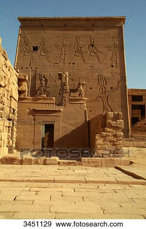 Philae Temple, Agilkia, Egypt View Large Photo Image Stock Photo - Philae Temple, Agilkia, Egypt . Fotosearch