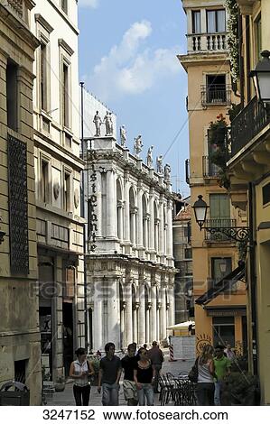Piazetta Palladio, Vicenza, Venetia, Italy View Large Photo Image Stock Image - Piazetta Palladio, Vicenza, Venetia, Italy . Fotosearch