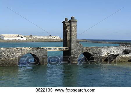 Puente de las Bolas, Arrecife, Lanzarote, Canary Islands, Spain, Europe View Large Photo Image Stock Image - Puente de las Bolas, Arrecife, Lanzarote, Canary Islands, Spain, Europe . Fotosearch