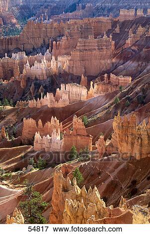Rock formations at canyon, Bryce Canyon, Bryce Canyon National Park, Utah, USA View Large Photo Image Stock Photo - Rock formations at canyon, Bryce Canyon, Bryce Canyon National Park, Utah, USA . Fotosearch