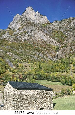 Ruins of building in valley, Benasque Valley, Pyrenees, Huesca, Aragon, Spain View Large Photo Image Stock Photography - Ruins of building in valley, Benasque Valley, Pyrenees, Huesca, Aragon, Spain . Fotosearch