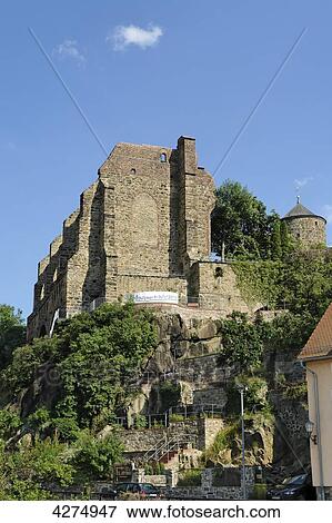 Ruins of Nicolaikirche, Bautzen, Germany, Europe View Large Photo Image Stock Photo - Ruins of Nicolaikirche, Bautzen, Germany, Europe . Fotosearch
