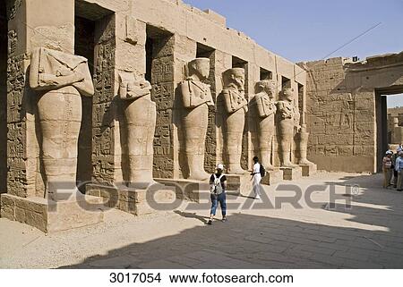 Sculptures at the Temple of Karnak, Luxor, Egypt View Large Photo Image Picture - Sculptures at the Temple of Karnak, Luxor, Egypt . Fotosearch