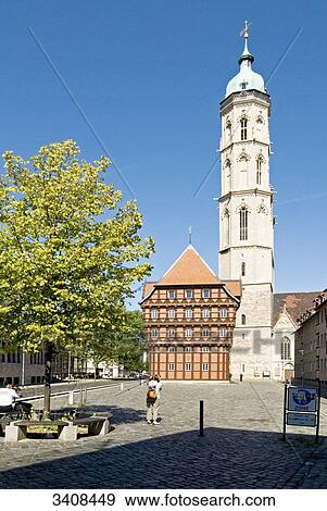 St. Andreas church and half-timber house in Brunswick, Germany View Large Photo Image Stock Photo - St. Andreas church and half-timber house in Brunswick, Germany . Fotosearch