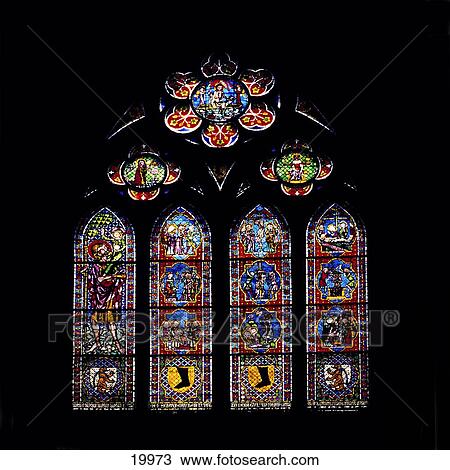 Stained glass window in church, Freiburg Minster, Freiburg, Black Forest, Baden-Wurttemberg, Germany View Large Photo Image Stock Image - Stained glass window in church, Freiburg Minster, Freiburg, Black Forest, Baden-Wurttemberg, Germany . Fotosearch