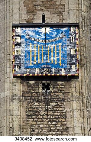 Sundial at Brunswick Cathedral, Brunswick, Germany View Large Photo Image Stock Image - Sundial at Brunswick Cathedral, Brunswick, Germany . Fotosearch