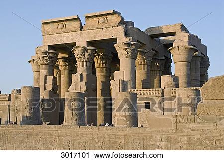 Stock Image - Temple of Kom Ombo, Egypt . Fotosearch