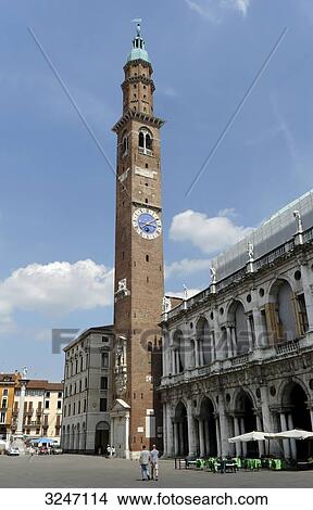 Torre di Piazza, Vicenza, Venetia, Italy View Large Photo Image Picture - Torre di Piazza, Vicenza, Venetia, Italy . Fotosearch
