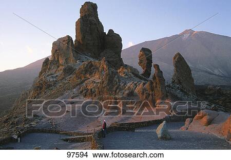 Tourists at rock monument, Llano De Ucanca, Tenerife Island, Canary Islands, Spain View Large Photo Image Picture - Tourists at rock monument, Llano De Ucanca, Tenerife Island, Canary Islands, Spain . Fotosearch