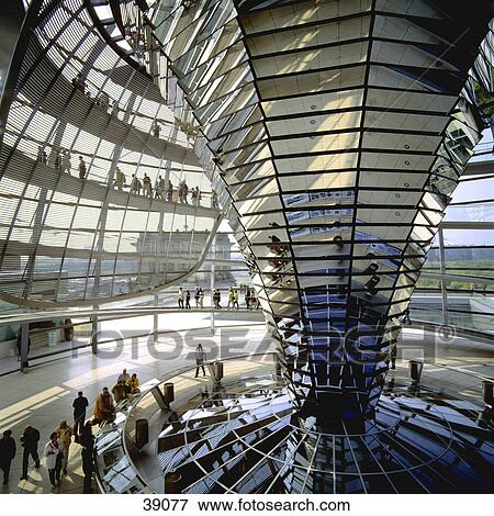 Tourists in building, The Reichstag, Berlin, Germany View Large Photo Image Stock Photo - Tourists in building, The Reichstag, Berlin, Germany . Fotosearch