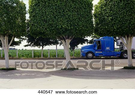 Truck on road View Large Photo Image Stock Photo - Truck on road . Fotosearch
