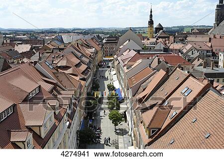 View from Reichenturm to Bautzen, Saxony, Germany, Europe View Large Photo Image Stock Image - View from Reichenturm to Bautzen, Saxony, Germany, Europe . Fotosearch