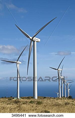 Wind park Eolico, Lanzarote, Canary Islands, Spain, Europe View Large Photo Image Stock Image - Wind park Eolico, Lanzarote, Canary Islands, Spain, Europe . Fotosearch