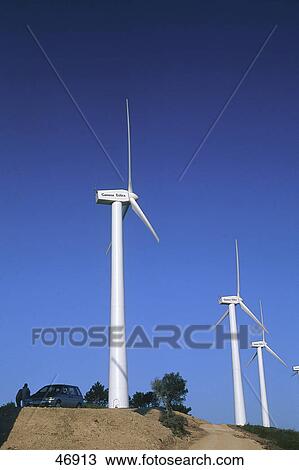 Wind turbines on landscape, Navarra, Spain View Large Photo Image Stock Image - Wind turbines on landscape, Navarra, Spain . Fotosearch