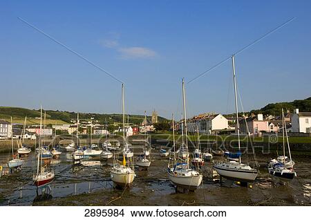 Aberaeron, Ceredigion, Wales, UK View Large Photo Image Picture - Aberaeron, Ceredigion, Wales, UK . Fotosearch