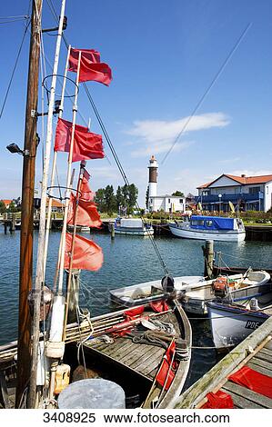 Boats at the port of Timmendorf, Poel Island, Germany View Large Photo Image Stock Photography - Boats at the port of Timmendorf, Poel Island, Germany . Fotosearch