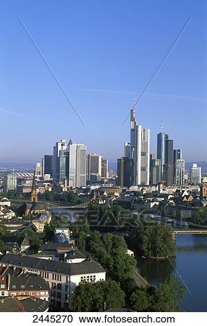 Buildings in city, Frankfurt, Hesse, Germany View Large Photo Image Stock Image - Buildings in city, Frankfurt, Hesse, Germany . Fotosearch