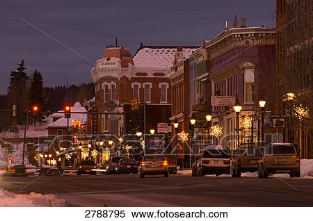 Stock Photography - Cars on road, Colorado, USA . Fotosearch
