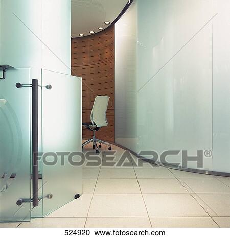 Stock Image - Chair in office cabin . Fotosearch