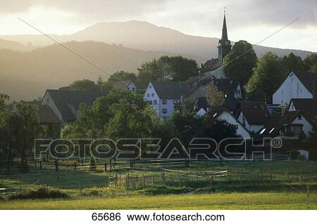 Church in village, Glottertal, Breisgau-Hochschwarzwald, Black Forest, Baden-Wuerttemberg, Germany View Large Photo Image Stock Photograph - Church in village, Glottertal, Breisgau-Hochschwarzwald, Black Forest, Baden-Wuerttemberg, Germany . Fotosearch