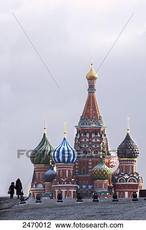 Church on town square, Saint Basil's Cathedral, Red Square, Moscow, Russia View Large Photo Image Stock Image - Church on town square, Saint Basil's Cathedral, Red Square, Moscow, Russia . Fotosearch