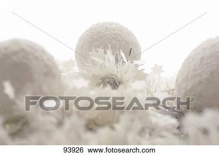 Close-up of Christmas ornaments View Large Photo Image Stock Photograph - Close-up of Christmas ornaments . Fotosearch