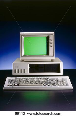 Stock Image - Close-up of desktop PC . Fotosearch