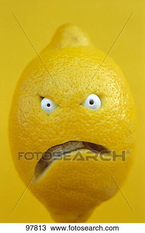 Stock Image - Close-up of lemon . Fotosearch