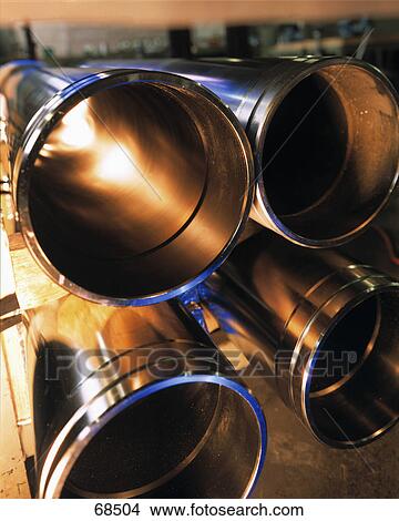 Close-up of metal tubes View Large Photo Image Picture - Close-up of metal tubes . Fotosearch