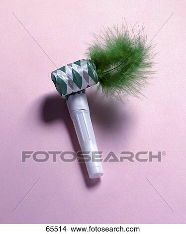 Picture - Close-up of party horn blower . Fotosearch