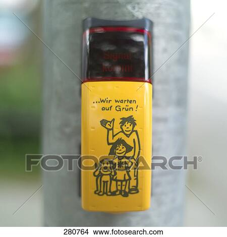 Picture - Close-up of traffic light . Fotosearch