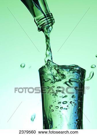 Close-up of water being poured into glass View Large Photo Image Stock Image - Close-up of water being poured into glass . Fotosearch