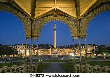 Column in front of palace, Jubilee Column, Stuttgart, Baden-Wuerttemberg, Germany View Large Photo Image Stock Image - Column in front of palace, Jubilee Column, Stuttgart, Baden-Wuerttemberg, Germany . Fotosearch