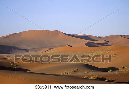 Stock Image - Desert Namib, Namibia, Africa . Fotosearch