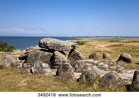 Stock Photo - Dolmen (Harhoog), Keitum, Sylt, Germany . Fotosearch