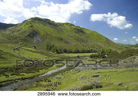Stock Photograph - Elan Valley, Powys, Mid Wales, UK . Fotosearch
