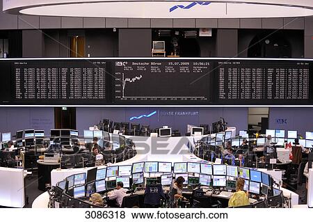 Stock Photo - Frankfurt Exchange, Frankfurt, Germany . Fotosearch