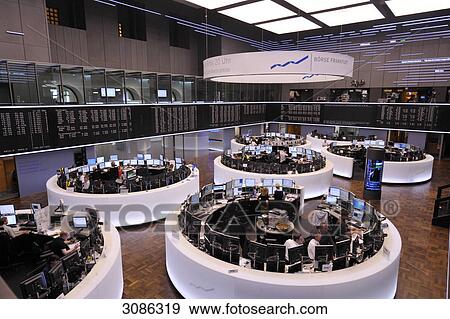 Stock Photo - Frankfurt Exchange, Frankfurt, Germany . Fotosearch