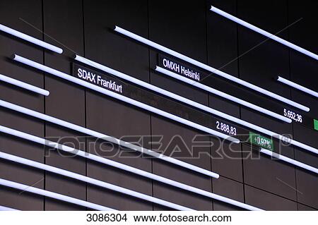 Picture - Frankfurt exchange, Germany . Fotosearch