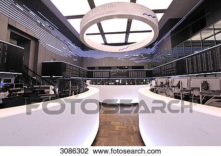 Stock Image - Frankfurt exchange, Germany . Fotosearch