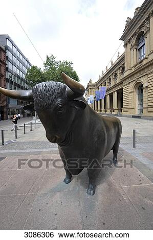 Stock Photograph - Frankfurt exchange, Germany . Fotosearch