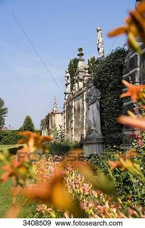 Garden of the Villa Pisani, Stra, Venetia, Italy View Large Photo Image Stock Photo - Garden of the Villa Pisani, Stra, Venetia, Italy . Fotosearch